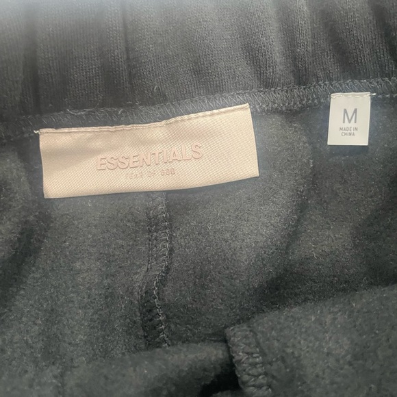 Essentials Charcoal Hoodie and Joggers - Picture 5 of 5